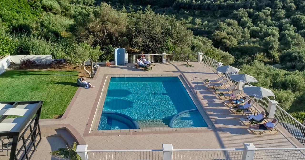 Вилла Cretan Blu Platanias Платаньяс Экстерьер фото