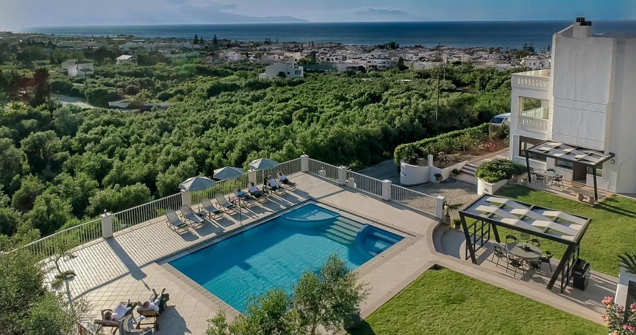 Вилла Cretan Blu Platanias Платаньяс Экстерьер фото